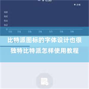 比特派图标的字体设计也很独特比特派怎样使用教程